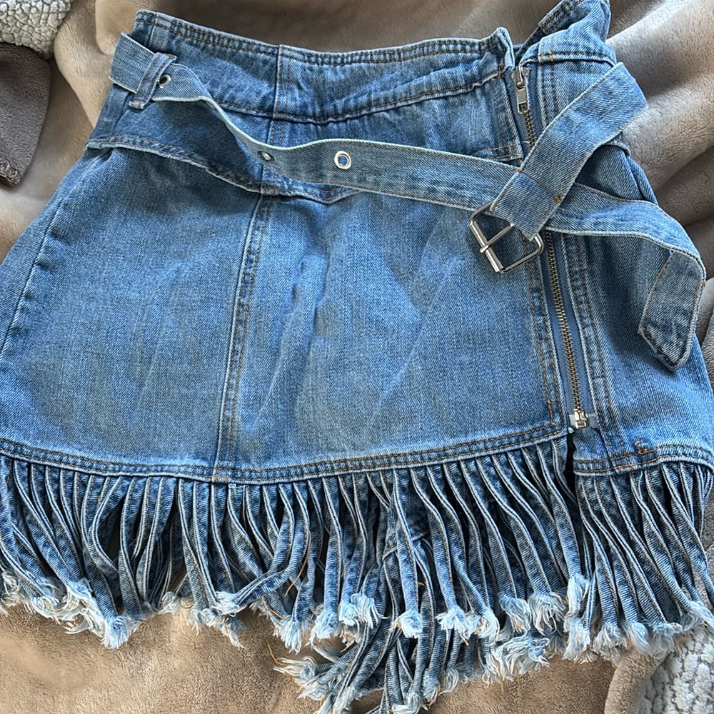 Jean skirt